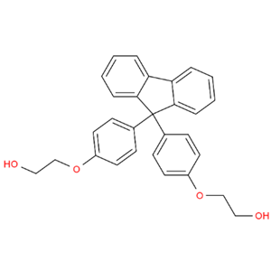 9,9-二-[4-羟乙氧基)苯基]芴  9,9-Bis-[4-hydroxyethoxy)phenyl]fluorene  117344-32-8  公斤级供货，可按需分装