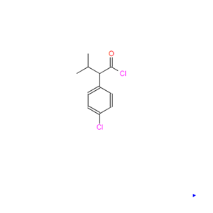 3-甲基-2-(4-氯苯基)丁酰氯,3-Methyl-2-(4-chlorophenyl)butyryl chloride