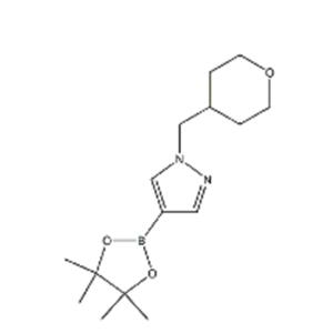 1-[(tetrahydro-2H-pyran-4-yl)methyl]-4-(4,4,5,5-tetramethyl-1,3,2-dioxaborolan-2-yl)-1H-pyrazole