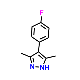 4-（4-氟苯基）-3,5-二甲基-1H-吡唑,4-(4-Fluorophenyl)-3,5-dimethyl-1H-pyrazole