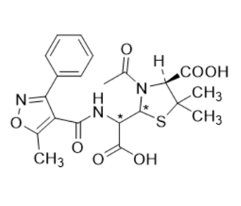 苯唑西林乙酰酯,Oxacillin acetylester