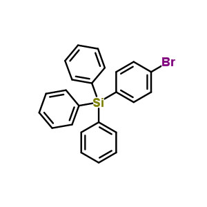 4-溴四苯基硅烷,(4-bromophenyl)-triphenylsilane