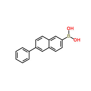 2-苯基-6-萘硼酸,(6-phenylnaphthalen-2-yl)boronic acid