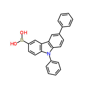 6,9-二苯基咔唑-3-硼酸,6,9-Diphenyl-9H-carbazol-3-yl-3-boronic acid