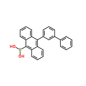 10-(3-联苯)蒽-9-硼酸,[10-(3-Biphenylyl)-9-anthryl]boronic acid