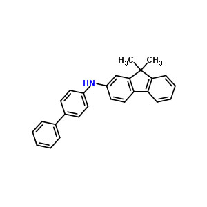 N-[1,1'-联苯-4-基]-9,9-二甲基-9H-芴-2-胺,N-([1,1'-Biphenyl]-4-yl)-9,9-dimethyl-9H-fluoren-2-amine