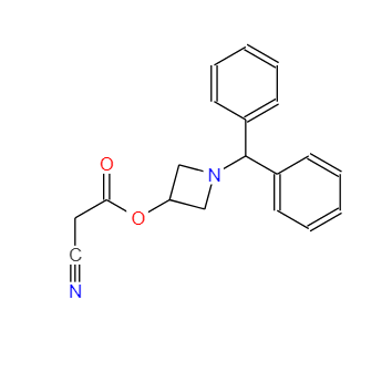 1-二苯甲基-3-氮杂环丁氰乙酸酯,2-Cyanoacetic acid 1-(diphenylmethyl)-3-azetidinyl ester