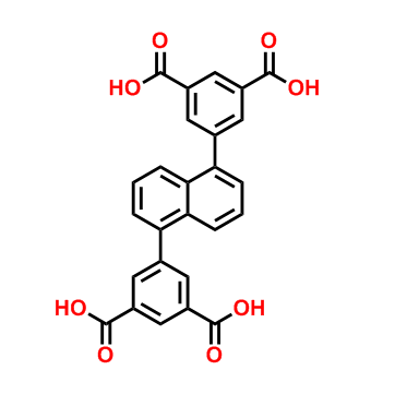 2.5-[2-(3,5-二羧基苯基)]萘,5,5'-(Naphthalene-1,5-diyl)diisophthalic acid