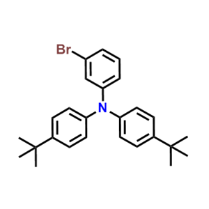 3-溴-N,N-双[4-(1,1-二甲基乙基)苯基]-苯胺,3-bromo-N,N-bis[4-(1,1-dimethylethyl)phenyl]-Benzenamine