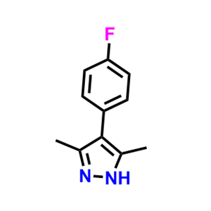 4-（4-氟苯基）-3,5-二甲基-1H-吡唑,4-(4-Fluorophenyl)-3,5-dimethyl-1H-pyrazole