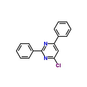 4-氯-2,6-二苯基嘧啶,4-chloro-2,6-diphenylpyrimidine