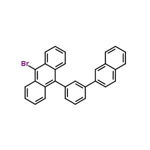 9-溴-10-[3-(2-萘基)苯基]蒽 中间体 944801-33-6