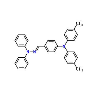 4-二对甲苯胺基苯甲醛-1,1-二苯腙,N-[4-[(diphenylhydrazinylidene)methyl]phenyl]-4-methyl-N-(4-methylphenyl)aniline