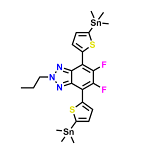 5,6-二氟-2-丙基-4,7-双[5-(三甲基锡)-2-噻吩基)-2H-苯并[D][1,2,3]-三氮唑