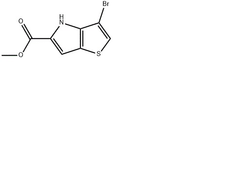 3-溴-4H-噻吩并[3,2-B]吡咯-5-羧酸甲酯,Methyl 3-bromo-4H-thieno[3,2-b]pyrrole-5-carboxylate