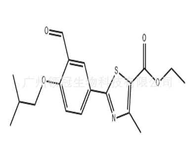 2-[3-醛基-4-異丁氧基苯基]-4-甲基噻唑-5-甲酸乙酯