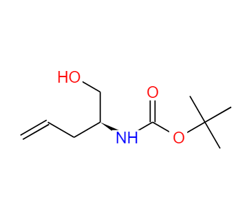 (S)-(1-羥基戊-4-烯-2-基)氨基甲酸 叔丁酯,tert-butyl (S)-(1-hydroxypent-4-en-2-yl)carbamate