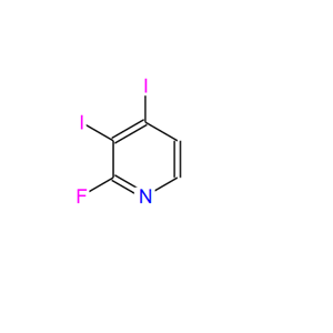 2-氟-3,4-二碘吡啶