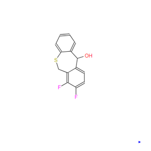 7,8 -二氟- 6,11 -二氢-二苯并[ B,E ]噻吩并- 11 -醇,7,8-difluoro-6,11-dihydro-Dibenzo[b,e]thiepin-11-ol