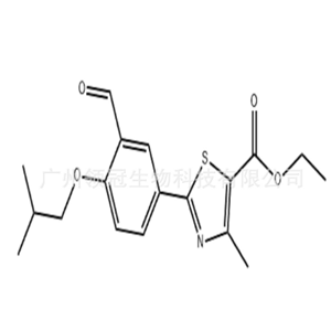 2-[3-醛基-4-异丁氧基苯基]-4-甲基噻唑-5-甲酸乙酯  CAS:161798-03-4