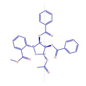 1-乙酰氧基-2,3,5-三苯甲酰氧基-1-beta-D-呋喃核糖,beta-D-Ribofuranose 1-acetate 2,3,5-tribenzoate