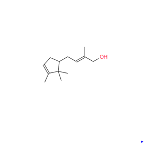 2-甲基-4-(2,2,3-三甲基-3-環(huán)戊烯-1-基)-2-丁烯-1-醇,Sandalmysore Core