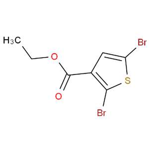 2,5-二溴噻吩-3-羧酸乙酯,3-Thiophenecarboxylicacid,2,5-dibromo-,ethylester