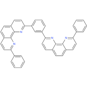 2,2'-(1,3-苯基)双[9-苯基-1,10-菲啰啉，1,3-双(9-苯基-1,10-邻菲罗啉-2-基)苯，721969-94-4