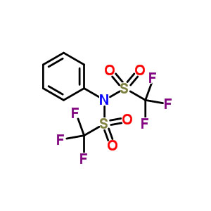 NN-雙(三氟甲烷磺酰)苯胺,N,N-Bis(trifluoromethylsulfonyl)aniline