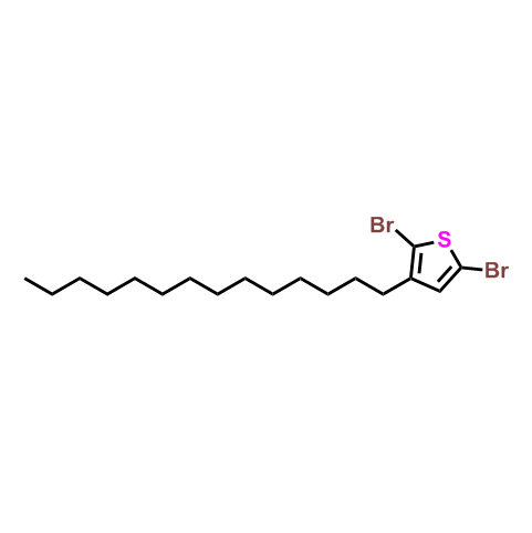 2,5-二溴-3-十四烷基噻吩,2,5-Dibromo-3-tetradecylthiophene