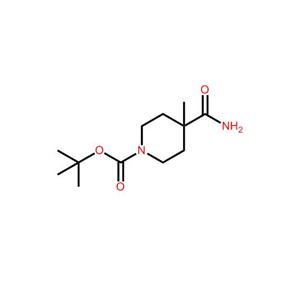 1-BOC-4-甲基-4-哌啶甲酰胺343788-67-0