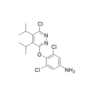 3,5-二氯-4-(6-氯-4,5-二异丙基哒嗪基-3-基)氧苯胺