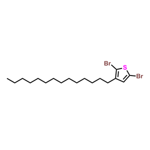 2,5-二溴-3-十四烷基噻吩,2,5-Dibromo-3-tetradecylthiophene