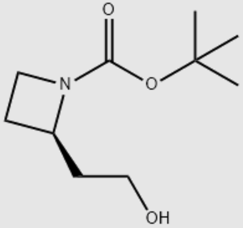 (2R)-2-(2-羟基乙基)-1-氮杂环丁烷羧酸叔丁酯,(R)-tert-butyl 2-(2-hydroxyethyl)azetidine-1-carboxylate