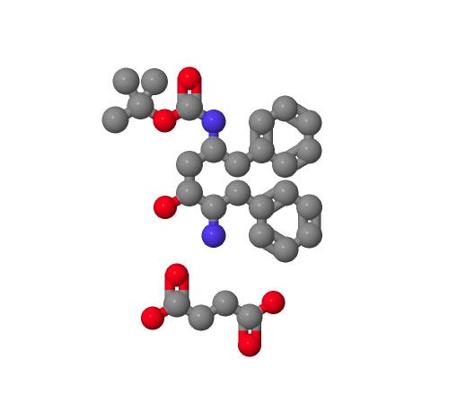(2S,3S,5S)-5-叔丁氧基甲酰氨基-2-氨基-3-羟基-1,6-二苯基己烷琥珀酸盐,(2S,3S,5S)-5-tert-Butyloxycarbonylamino-2-amino-3-hydroxy-1,6-diphenylhexanesuccinate