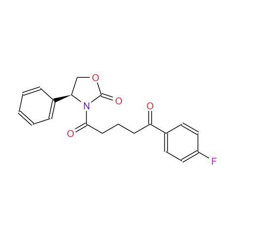 (4S)-3-[5-(4-氟苯基)-1,5-二氧代戊基]-4-苯基-2-恶唑烷酮,(4S)-3-[5-(4-Fluorophenyl)-1,5-dioxopenyl]-4-phenyl-2-oxazolidinone