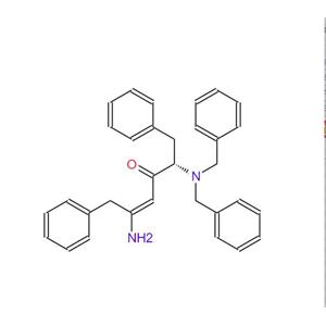 (S,Z)-5-氨基-2-(二苄基氨基)-1,6-二苯基己-4-烯-3-酮
