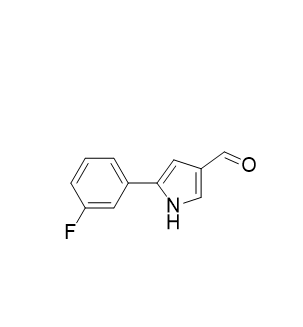 沃诺拉赞杂质48,5-(3-fluorophenyl)-1H-pyrrole-3-carbaldehyde