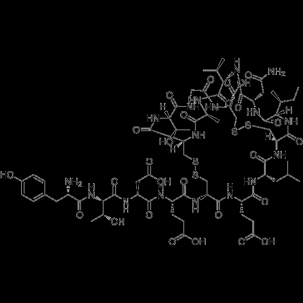 二硫键环肽,Tyr-Uroguanylin (rat)