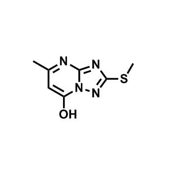 5-甲基-2-(甲基硫代)-7-羥基-[1,2,4]三唑并[1,5-A]嘧啶,5-Methyl-2-(methylthio)-[1,2,4]triazolo[1,5-a]pyrimidin-7-ol