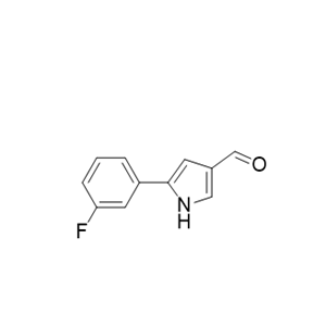 沃诺拉赞杂质48,5-(3-fluorophenyl)-1H-pyrrole-3-carbaldehyde
