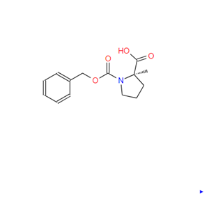N-苄氧羰基-2-甲基-D-脯氨酸,(2R)-2-methyl-1-phenylmethoxycarbonylpyrrolidine-2-carboxylic acid