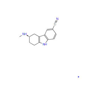 （R） -6-甲基氨基-6,7,8,9-四氢-5H-咔唑-3-腈,(R)-6-METHYLAMINO-6,7,8,9-TETRAHYDRO-5H-CARBAZOLE-3-CARBONITRILE