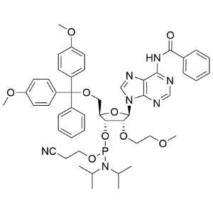 2'-O-MOE-rA(Bz)亚磷酰胺单体,DMT-2’-O-MOE-A(Bz)-CE Phosphoramidite