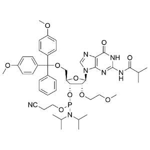 2'-O-MOE-rG(ibu)亚磷酰胺单体,DMT-2’-O-MOE-G(iBu)-CE Phosphoramidite