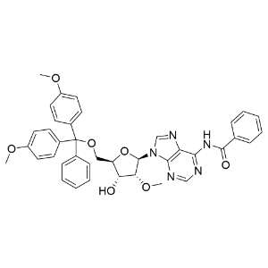 5'-O-(4,4'-二甲氧基三苯甲基)-N6-苯甲酰基-2'-甲氧基腺苷,N6-BENZOYL-5'-(DIMETHOXYTRITYL)-2'-O-METHYLADENOSINE