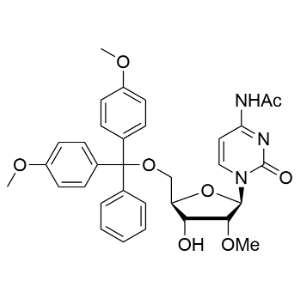 N-乙?；?5'-O-(4,4'-二甲氧基三苯甲基)-2'-甲氧基胞苷,N4-ACETYL-5'-(DIMETHOXYTRITYL)-2'-O-METHYLCYTIDINE