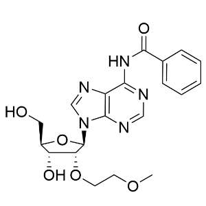 N6-苯甲酰基-2'-O-甲氧基乙基腺苷,N6-Benzoyl-2'-O-Methoxyethyladdenosine