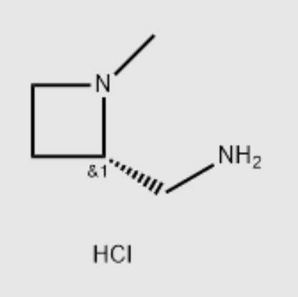 (S)-(1-甲基氮杂环丁烷-2-基)甲胺盐酸盐,2-Azetidinemethanamine, 1-methyl-, hydrochloride (1:1), (2S)-