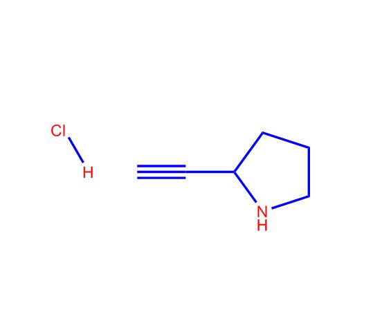 2-乙炔基吡咯烷盐酸盐,2-ethynylpyrrolidine hydrochloride